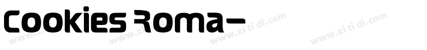 Cookies Roma字体转换